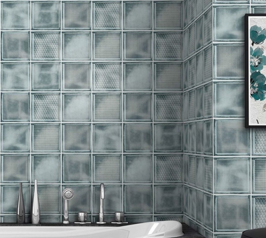 Subway Tiles 200x200 MM Ceramic Wall Tiles for Kitchen, Bathroom & Home Decor